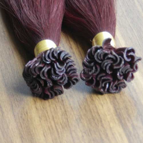 Raw Indian Hair Extensions - Keratin Fusion U Tips